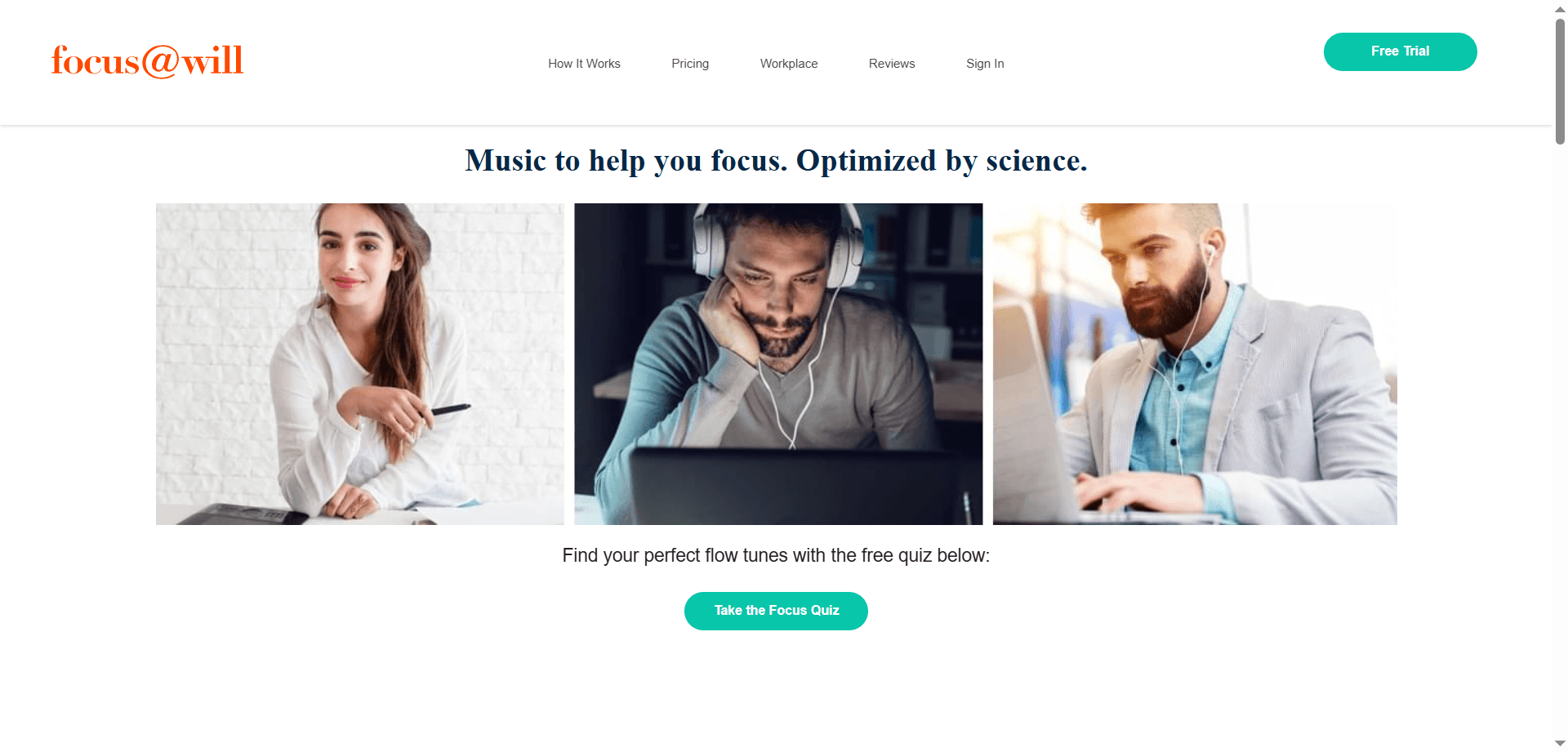 Focus@Will Productivity Audio