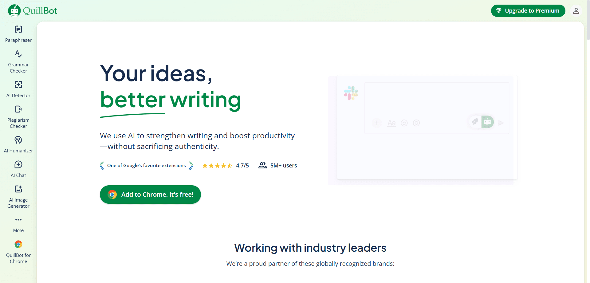 QuillBot Paraphrasing Tool