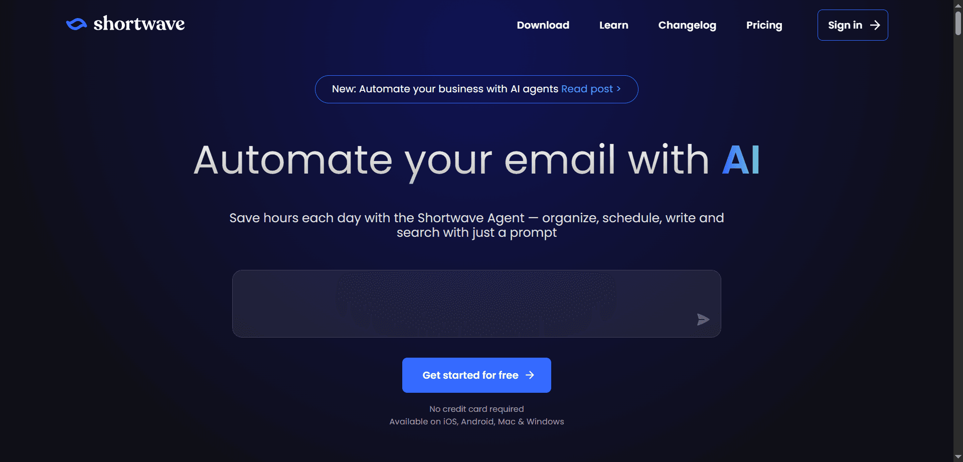 Shortwave AI Email Client